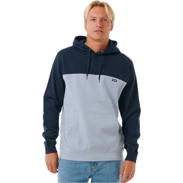 2024 Rip Curl Hombres Surf Revival Sudadera Con Capucha 062MFL - Spray Blue